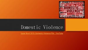 Domestic Violence Super Bowl 2015 Domestic Violence PSA