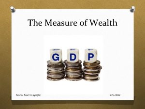 The Measure of Wealth Ammu Nair Copyright 2162022