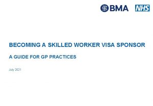 BECOMING A SKILLED WORKER VISA SPONSOR A GUIDE