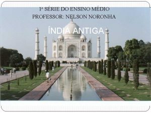 1 SRIE DO ENSINO MDIO PROFESSOR NELSON NORONHA
